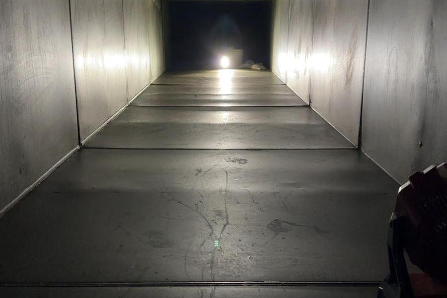 Commercial kitchen ducting system after cleaning in Sydney and Adelaide